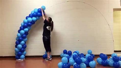 Spiral Balloon Arch Tutorial Without Helium - video dailymotion ...