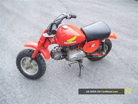 Old honda 50cc dirt bike