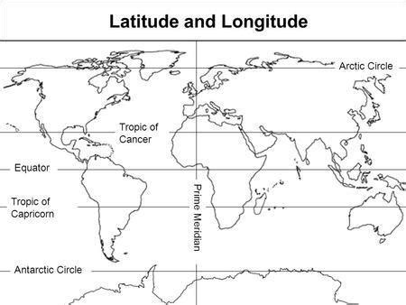 On the outline map of the world, show-(a) Equator(b) Tropic of Cancer(c ...