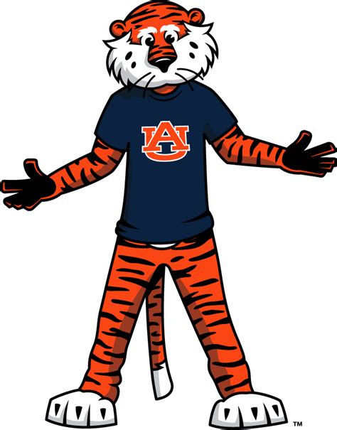 Auburn Tigers Logo - Mascot Logo - NCAA Division I (a-c) (NCAA a-c ...