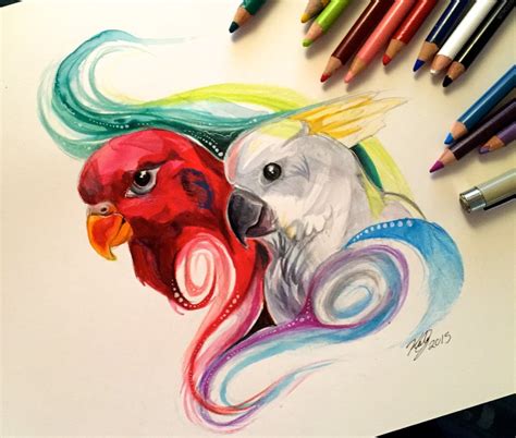 Colored Pencil drawing Art By Katy Lipscomb | 99inspiration