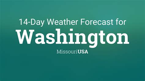 Washington, Missouri, USA 14 day weather forecast