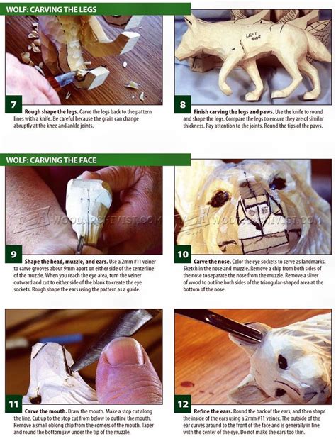 71 best Woodcarving wolf images on Pinterest