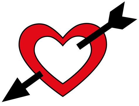 Free Heart With Arrow, Download Free Heart With Arrow png images, Free ...