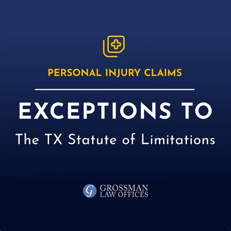 Are There Exceptions to the Personal Injury Statute of Limitations in ...