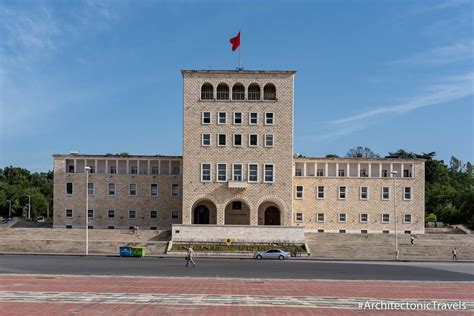 University of Tirana in Tiranan, Albania | Modernist architecture