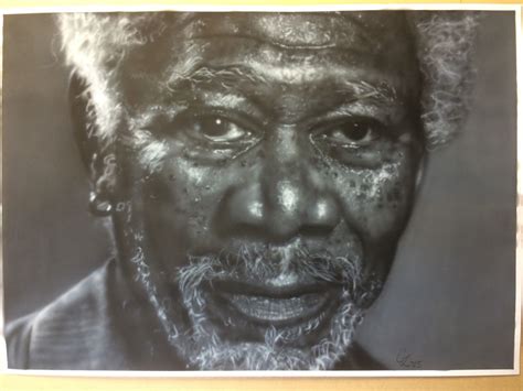 Airbrushed portrait by observation. Lee Jeffries, Airbrush, Completed ...