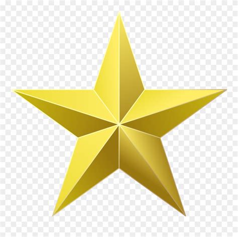 Clip Art Gold Star Award Image - Transparent Gold Star - Png Download ...