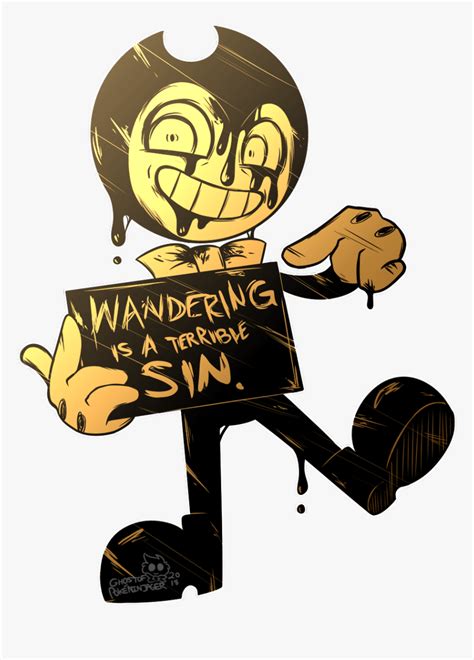 Transparent Bendy Png - Bendy And The Ink Machine Fanart, Png Download ...