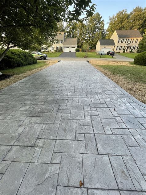 Stamped concrete for your driveway – Artofit