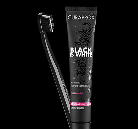 Black Is White – black toothpaste for gentle whitening | CURAPROX-Shop ...