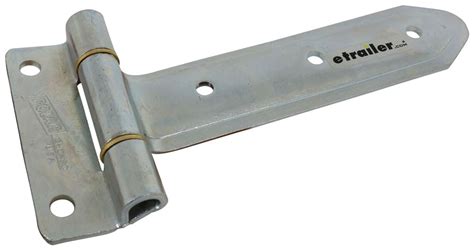 T-Strap Hinge for Enclosed Trailers - 8" Long - 180 Degree Rotation ...