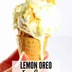 Lemon Oreo Ice Cream - Taste And See