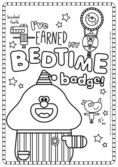 26 best ideas for coloring | Hey Duggee Coloring Pages Printable