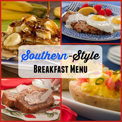 Southern-Style Breakfast Menu | MrFood.com