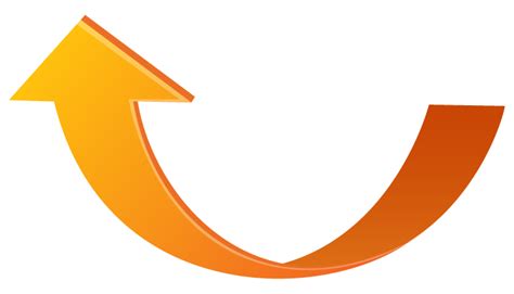 Curved Arrow Clipart Orange Curved Arrow Png Transparent Png Kindpng ...