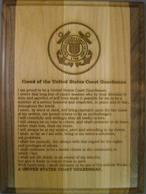 Coast Guard creed | Coast Guard | Pinterest