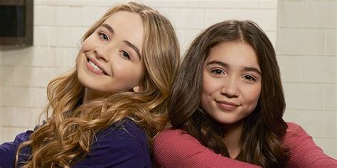 Rowan Blanchard and Sabrina Carpenter Had a "Girl Meets World" Reunion ...