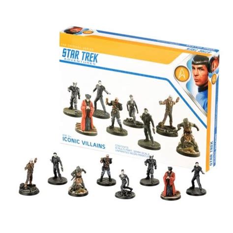 Star Trek Adventures - RPG 32mm Miniatures - Iconic Villains Box Set