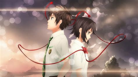 HD wallpaper: Anime, Your Name., Mitsuha Miyamizu, Taki Tachibana ...