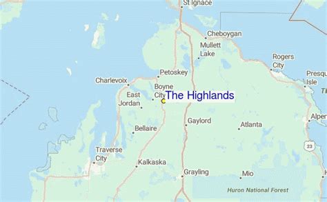 Boyne Highlands Ski Resort Guide, Location Map & Boyne Highlands ski ...