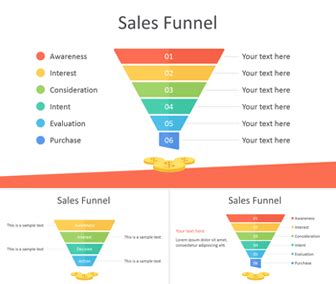 Sales Funnel Template Powerpoint Free Download - Card Template