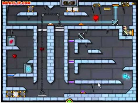 Fireboy and watergirl ice temple walkthrough - YouTube