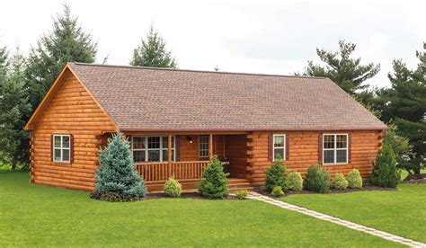 Frontier Cabins For Sale | Single Story Log Homes