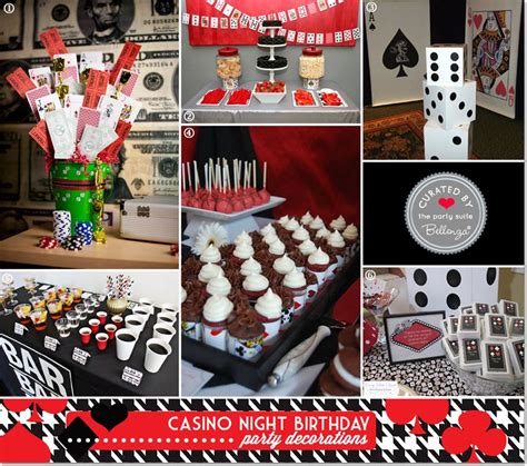 Casino Themed Birthday Party