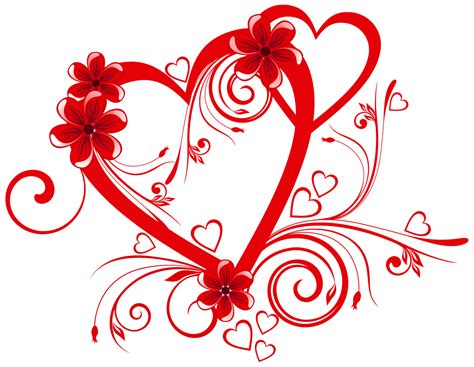 Clipart Hearts And Flowers - Cliparts.co