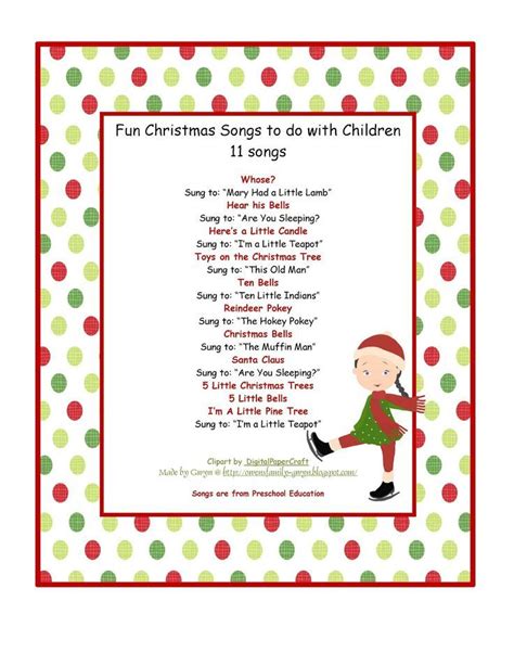 Image result for christmas program ideas | Preschool christmas songs ...