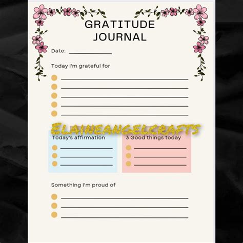 Journal Template Design Canva - Etsy