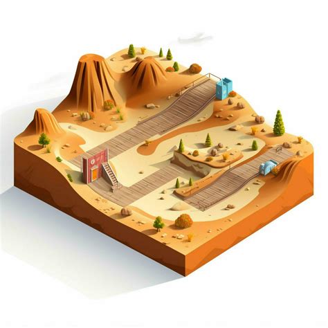 Sandbox 2d cartoon vector illustration on white background 30692215 ...