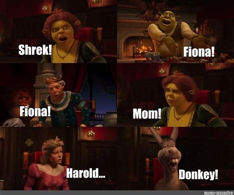 Create Comics Meme Meme Shrek Fiona The Shrek Memes Shrek Donkey ...