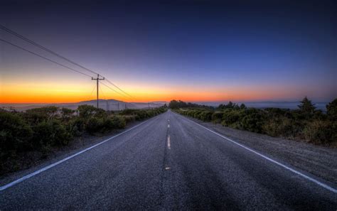 Nature Road Sunset Wallpapers - Wallpaper Cave