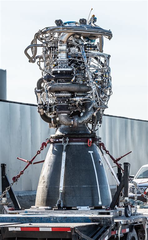 The SpaceX Raptor rocket engine - Photo credit John Kraus : r ...