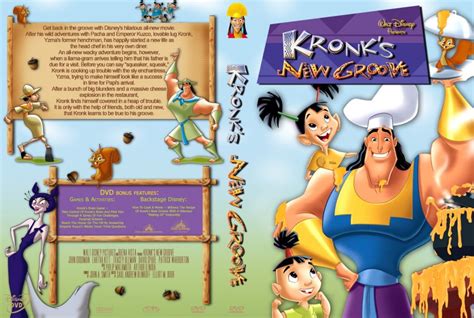 Kronk`s New Groove - Movie DVD Custom Covers - 5434Kronks New Groove ...