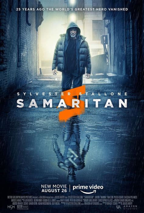 Samaritan Poster for Sylvester Stallone's Superhero Movie Released by ...