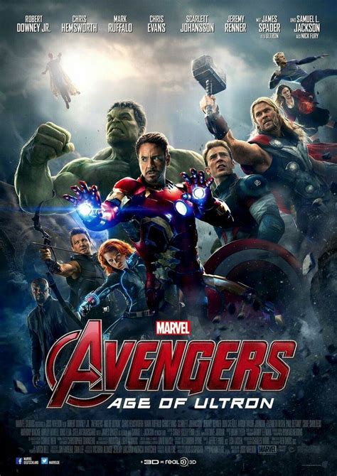 Avengers Age Of Ultron Official Movie Poster