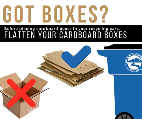 Recycling Cardboard Boxes (Town of Queen Creek) — Nextdoor — Nextdoor