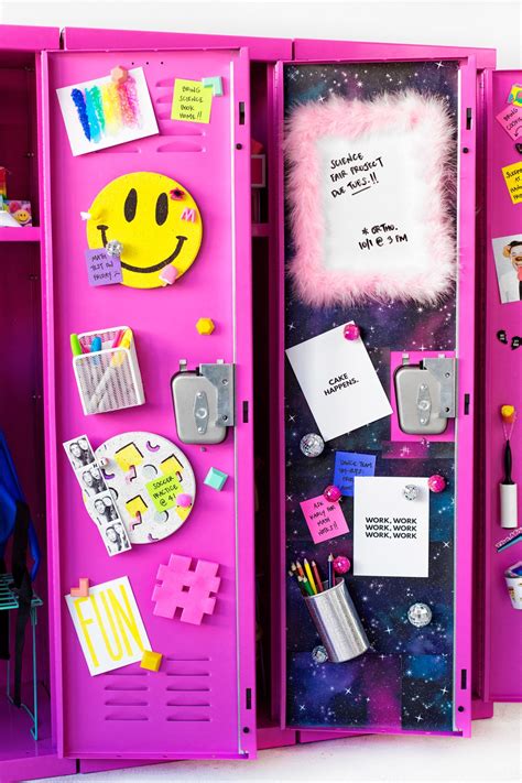 DIY Locker Decor + Ideas! | Locker decorations, Diy locker, School diy