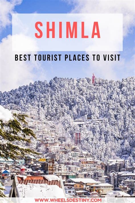 Tourist Places to visit in Shimla, India | Tourist places, Places to ...