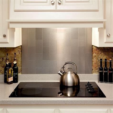 20 Beautiful Stainless Steel Backsplash for Your Kitchens