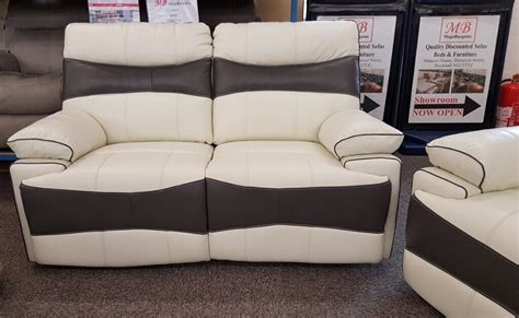 Pair Of SCS Williams Leather 2 Seater Manual Recliner Sofas Can Deliver ...