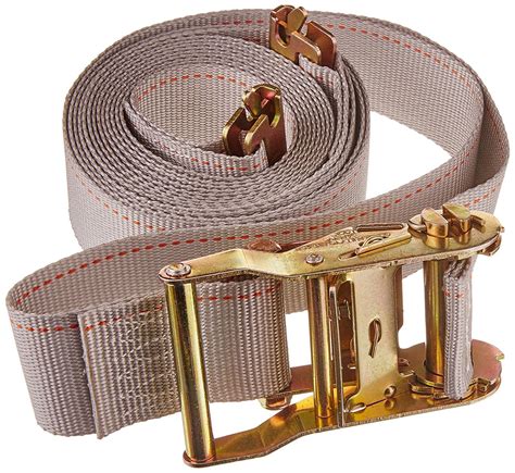 2" x 16' Durable Ratcheting Strap Cargo TieDown for E Track, Heavy Duty ...