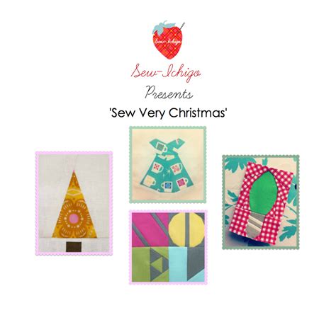 sew-ichigo: 'Sew Very Christmas' : Our new pattern set