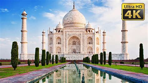 Taj Mahal - 4K Aerial Drone + Stock Footage - YouTube