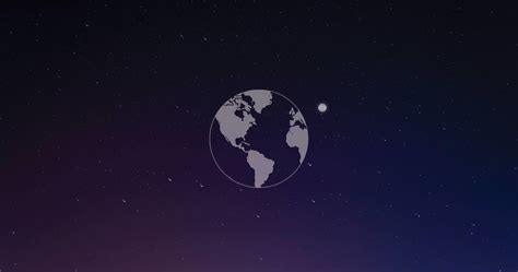 Earth & Moon Artistic Minimal Wallpaper, HD Minimalist 4K Wallpapers ...