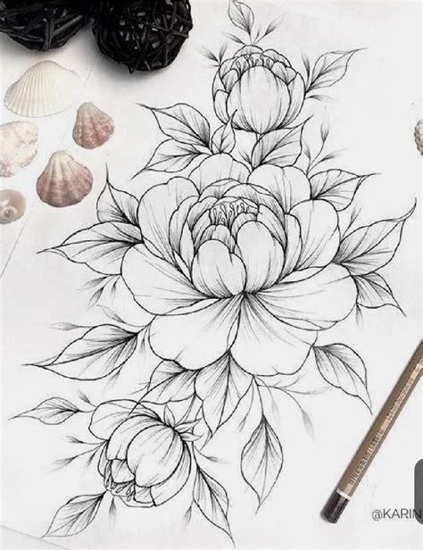 Magnolia – Tattoo | Flower tattoo drawings, Floral tattoo design ...