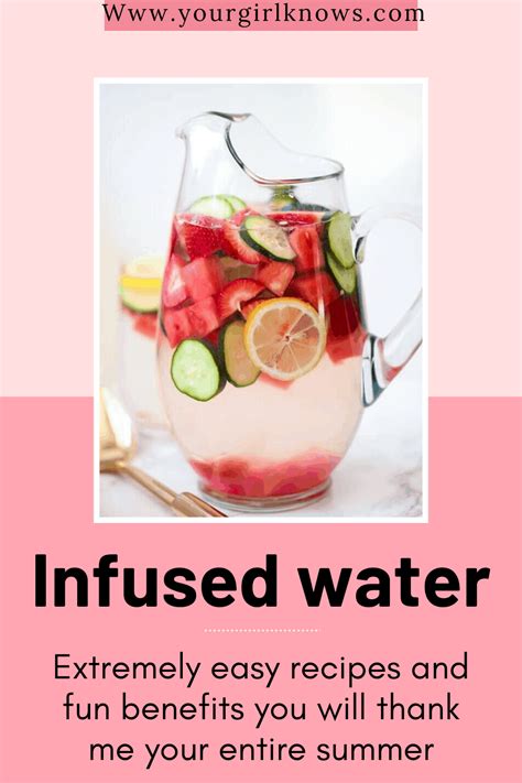 15 IMPRESSIVE INFUSED WATER BENEFITS AND RECIPES IN 2020